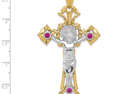 14k Two-tone Pendants Style C2034 - Classique Jewelry Inc.