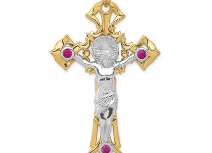 14k Two-tone Pendants Style C2034 - Classique Jewelry Inc.
