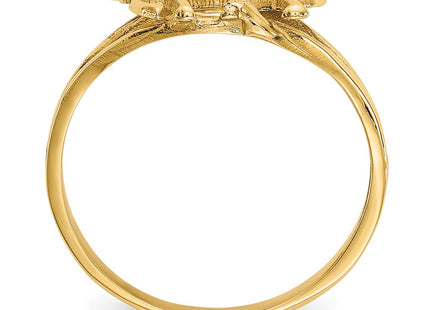14k Yellow Gold Rings Style C2061 - Classique Jewelry Inc.