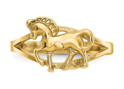 14k Yellow Gold Rings Style C2061 - Classique Jewelry Inc.