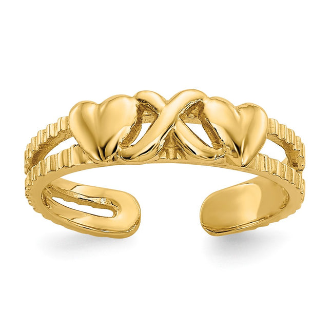 14k Yellow Gold Rings Style C2072 - Classique Jewelry Inc.