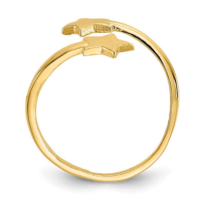 14K Star Toe Ring