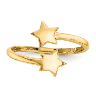 14K Star Toe Ring