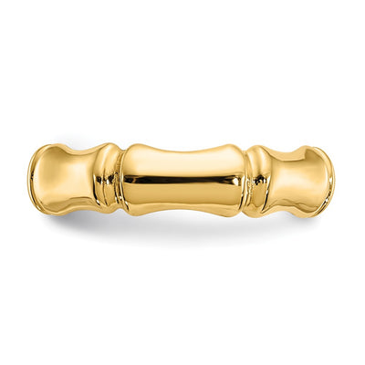14K Bamboo Toe Ring