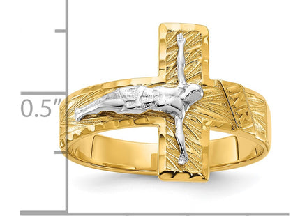 14k Two-tone Rings Style C2118 - Classique Jewelry Inc.