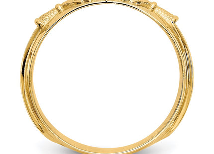 14k Yellow Gold Jewelry Style C2125 - Classique Jewelry Inc.