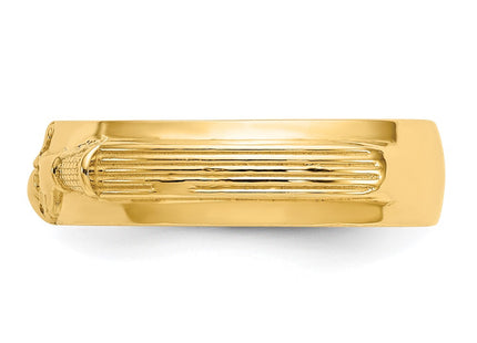 14k Yellow Gold Jewelry Style C2125 - Classique Jewelry Inc.