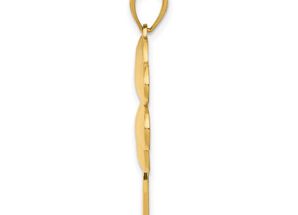 14k Yellow Gold Pendants Style C2199 - Classique Jewelry Inc.