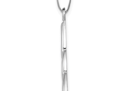 14k White Gold Pendants Style C2200 - Classique Jewelry Inc.