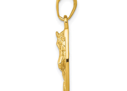 14k Yellow Gold Pendants Style C2201 - Classique Jewelry Inc.