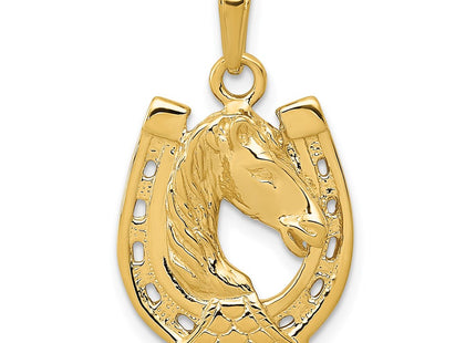 14k Yellow Gold Pendants Style C2201 - Classique Jewelry Inc.