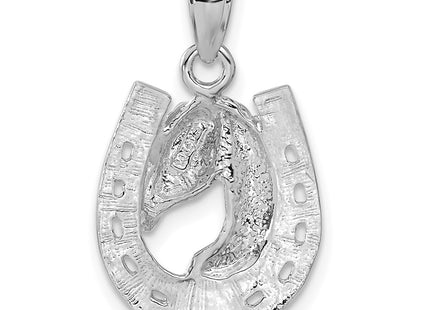 14k White Gold Pendants Style C2201W - Classique Jewelry Inc.