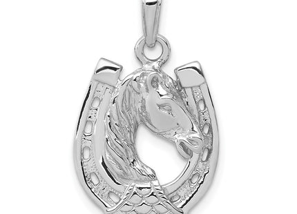 14k White Gold Pendants Style C2201W - Classique Jewelry Inc.