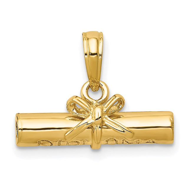 14k Yellow Gold Pendants Style C2224 - Classique Jewelry Inc.