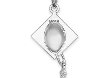 14k White Gold Jewelry Style C2229W - Classique Jewelry Inc.