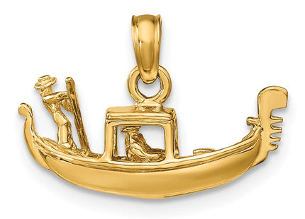 14k Yellow Gold Pendants Style C2233 - Classique Jewelry Inc.