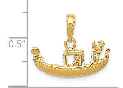 14k Yellow Gold Pendants Style C2233 - Classique Jewelry Inc.