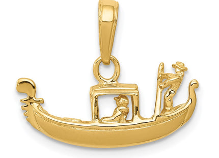 14k Yellow Gold Pendants Style C2233 - Classique Jewelry Inc.