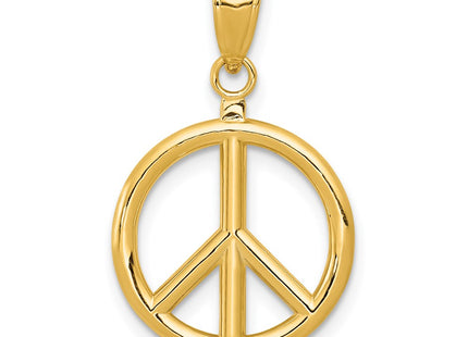 14K gold pendant