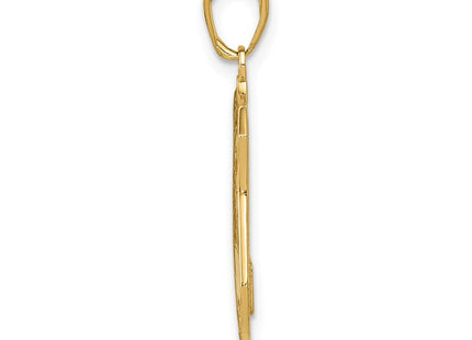 14k Yellow Gold Pendants Style C2253 - Classique Jewelry Inc.