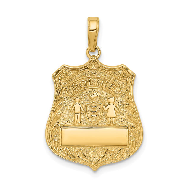 14k Yellow Gold Pendants Style C2253 - Classique Jewelry Inc.