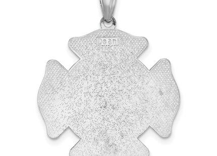 14k White Gold Pendants Style C2257W - Classique Jewelry Inc.