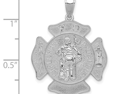 14k White Gold Pendants Style C2257W - Classique Jewelry Inc.