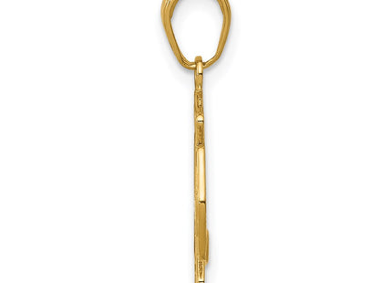 14k Yellow Gold Pendants Style C2258 - Classique Jewelry Inc.