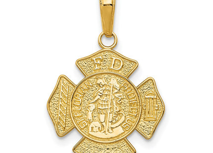 14k Yellow Gold Pendants Style C2258 - Classique Jewelry Inc.