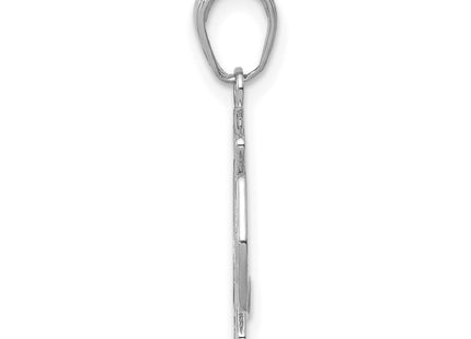 14k White Gold Pendants Style C2258W - Classique Jewelry Inc.