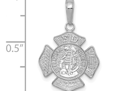 14k White Gold Pendants Style C2258W - Classique Jewelry Inc.