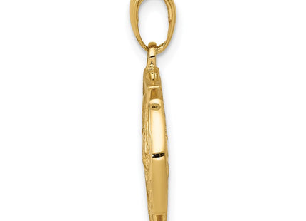 14k Yellow Gold Pendants Style C2262 - Classique Jewelry Inc.