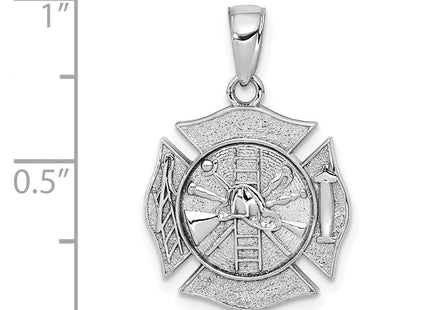 14k White Gold Pendants Style C2262W - Classique Jewelry Inc.