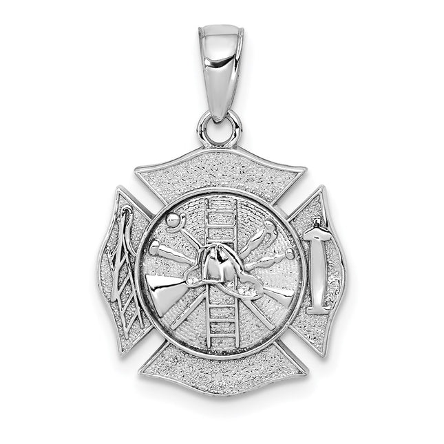 14k White Gold Pendants Style C2262W - Classique Jewelry Inc.