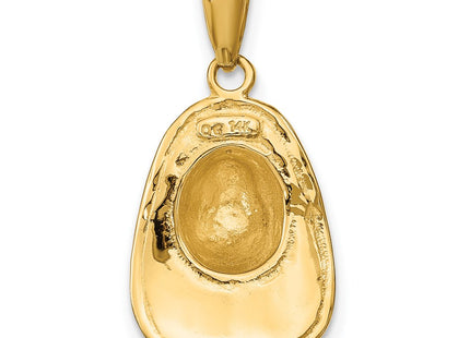 14k Yellow Gold Pendants Style C2268 - Classique Jewelry Inc.