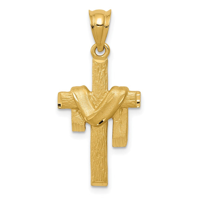 14k Yellow Gold Pendants Style C227 - Classique Jewelry Inc.