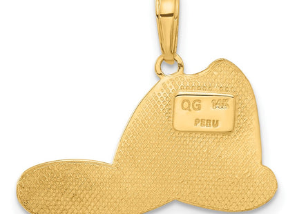 14k Yellow Gold Pendants Style C2270 - Classique Jewelry Inc.