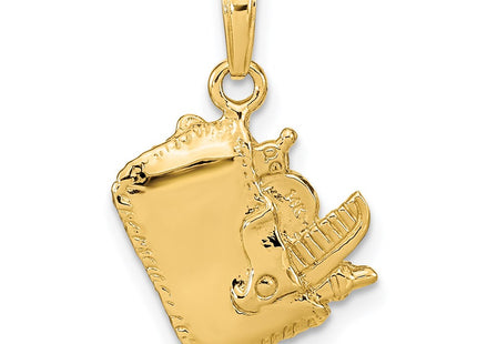 14k Yellow Gold Pendants Style C2273 - Classique Jewelry Inc.