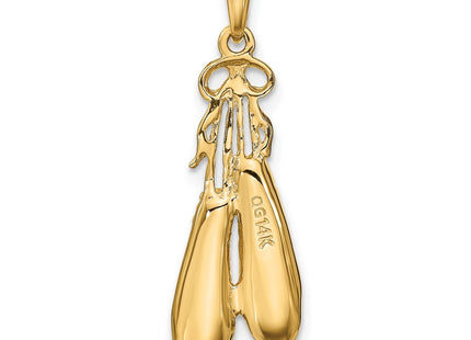 14k Yellow Gold Pendants Style C2274 - Classique Jewelry Inc.