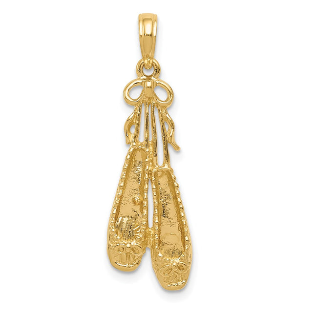 14k Yellow Gold Pendants Style C2274 - Classique Jewelry Inc.