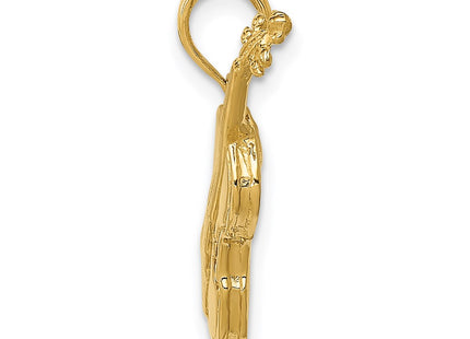 14k Yellow Gold Pendants Style C2279 - Classique Jewelry Inc.