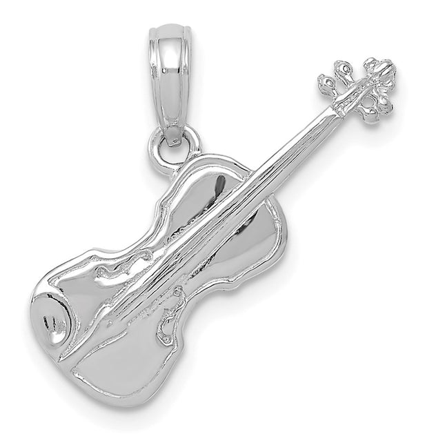 14k White Gold Pendants Style C2279W - Classique Jewelry Inc.