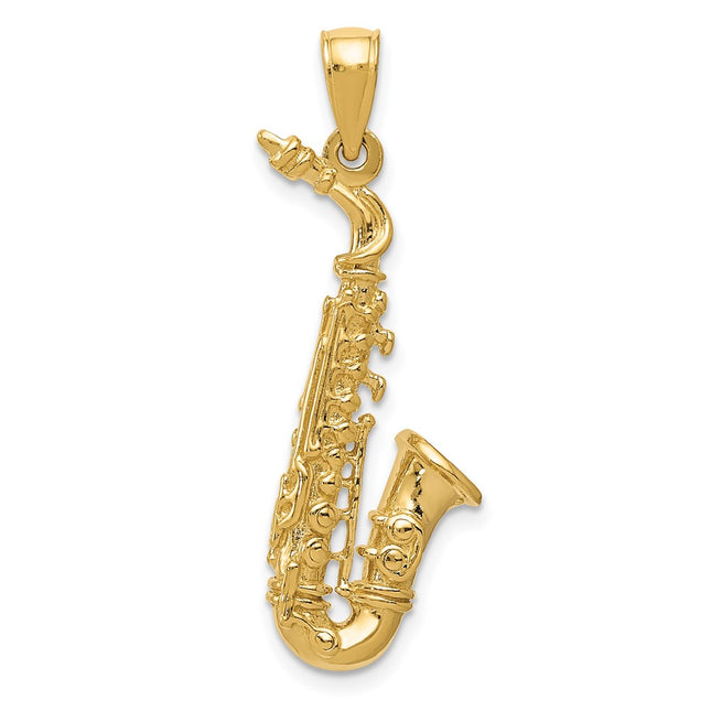 14k Yellow Gold Pendants Style C2281 - Classique Jewelry Inc.