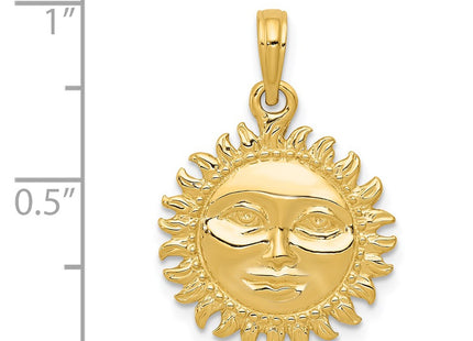 14k Yellow Gold Pendants Style C2282 - Classique Jewelry Inc.