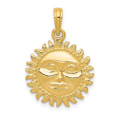 14K gold pendant