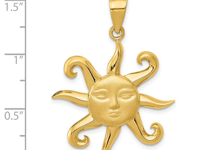 14k Yellow Gold Pendants Style C2283 - Classique Jewelry Inc.