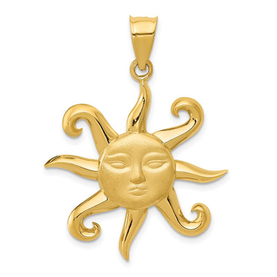 14K gold pendant