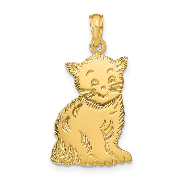 14k Yellow Gold Jewelry Style C2358 - Classique Jewelry Inc.