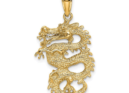 14K gold pendant, another view