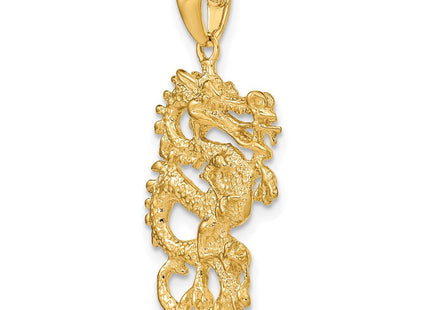 14K gold pendant, further view